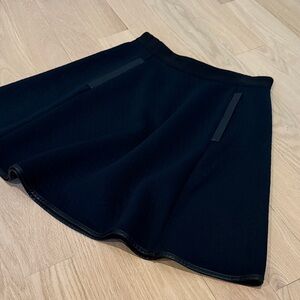 Madewell Classic Black A-Line Skirt